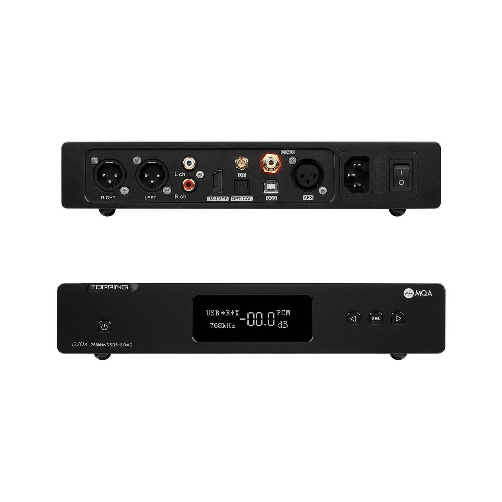 ขาย Topping D70S MQA DAC ตัวแปลงสัญญาณ แบบตั้งโต๊ะ