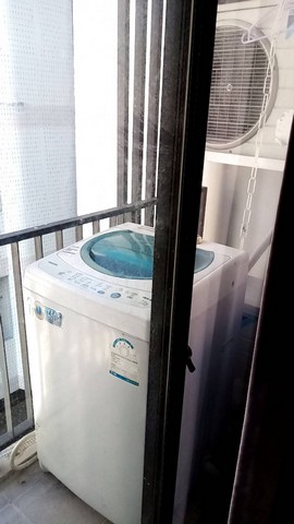 ให้เช่าคอนโด เอช ทู รามอินทรา 21 ห้อง 45 ตร.ม. 2 ห้องนอน เฟอร์ครบ มีเครื่องซักผ้า ใกล้บิ๊กซี