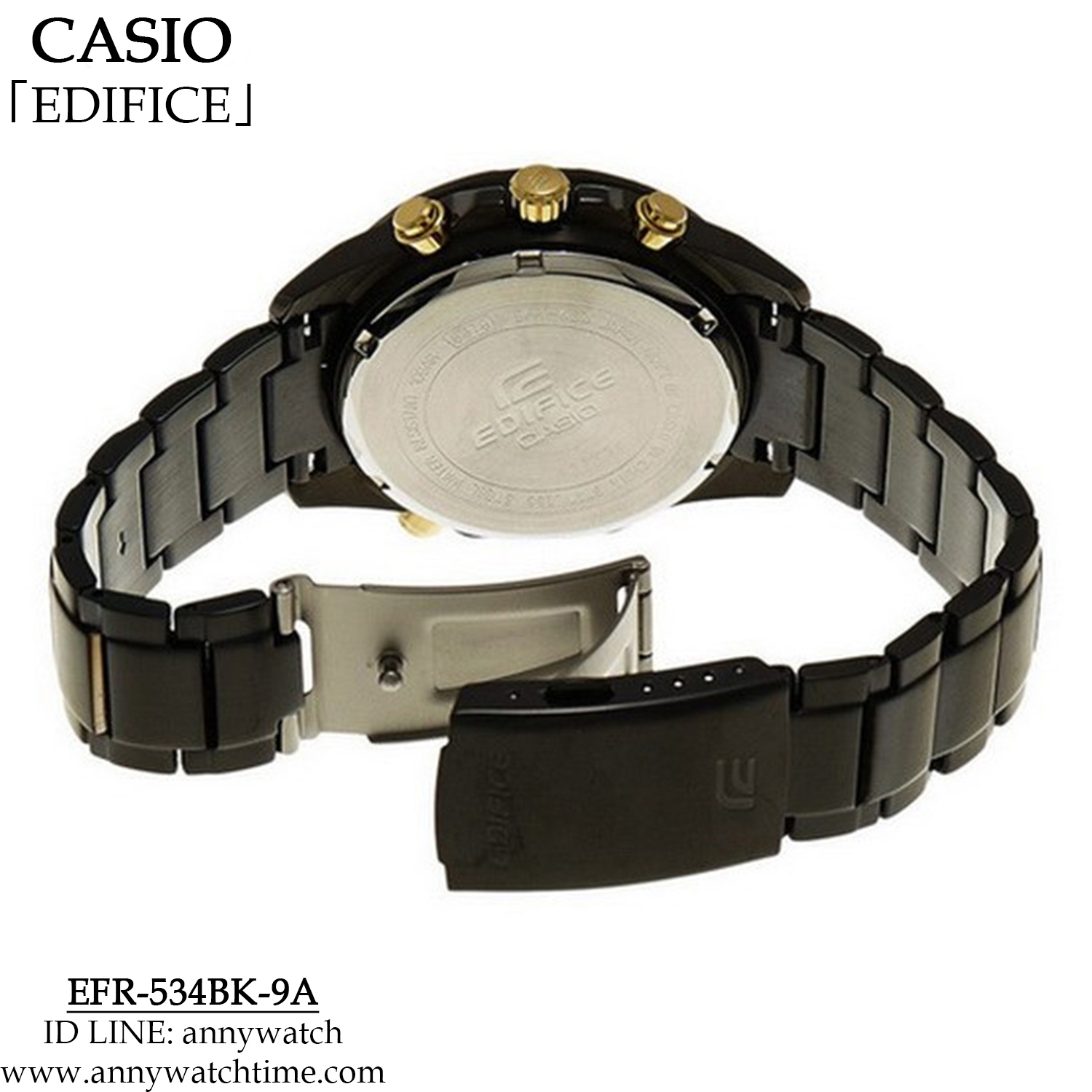 EDIFICE EFR-534BK-9A
