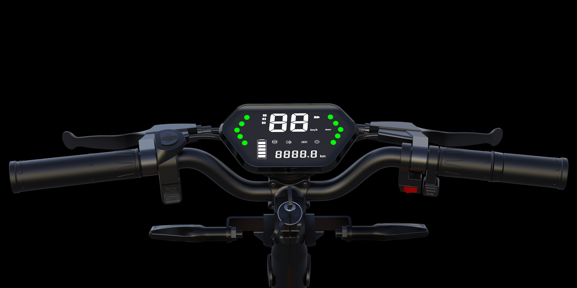 สกูตเตอร์ไฟฟ้า PXID Bestride Pro Electric Scooter New Design 3 Wheel 1000W, batt 48v 23.4Ah มาตรฐานยุโรป (F2)