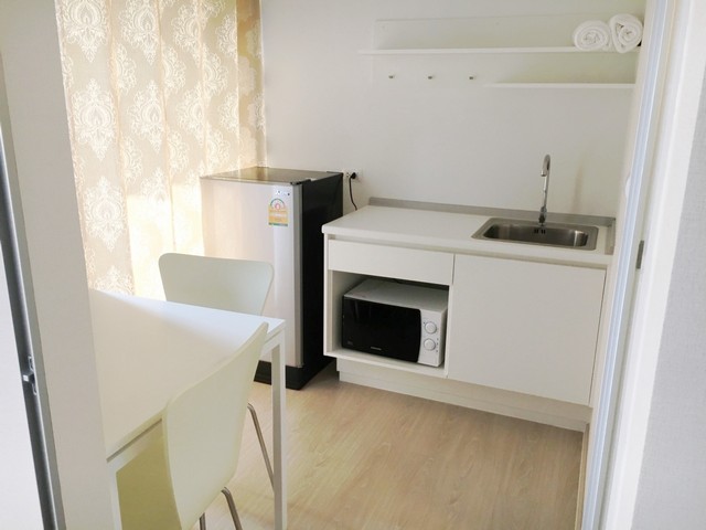 ให้เช่า พลัมคอนโด พาร์ค รังสิต ชั้น 8 ขนาด 22 ตร.ม.เฟอร์ครบ มีเครื่องซักผ้า ใกล้ ม.กรุงเทพ