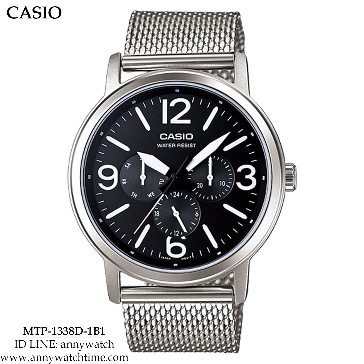 CASIO MTP-1338D-1B1