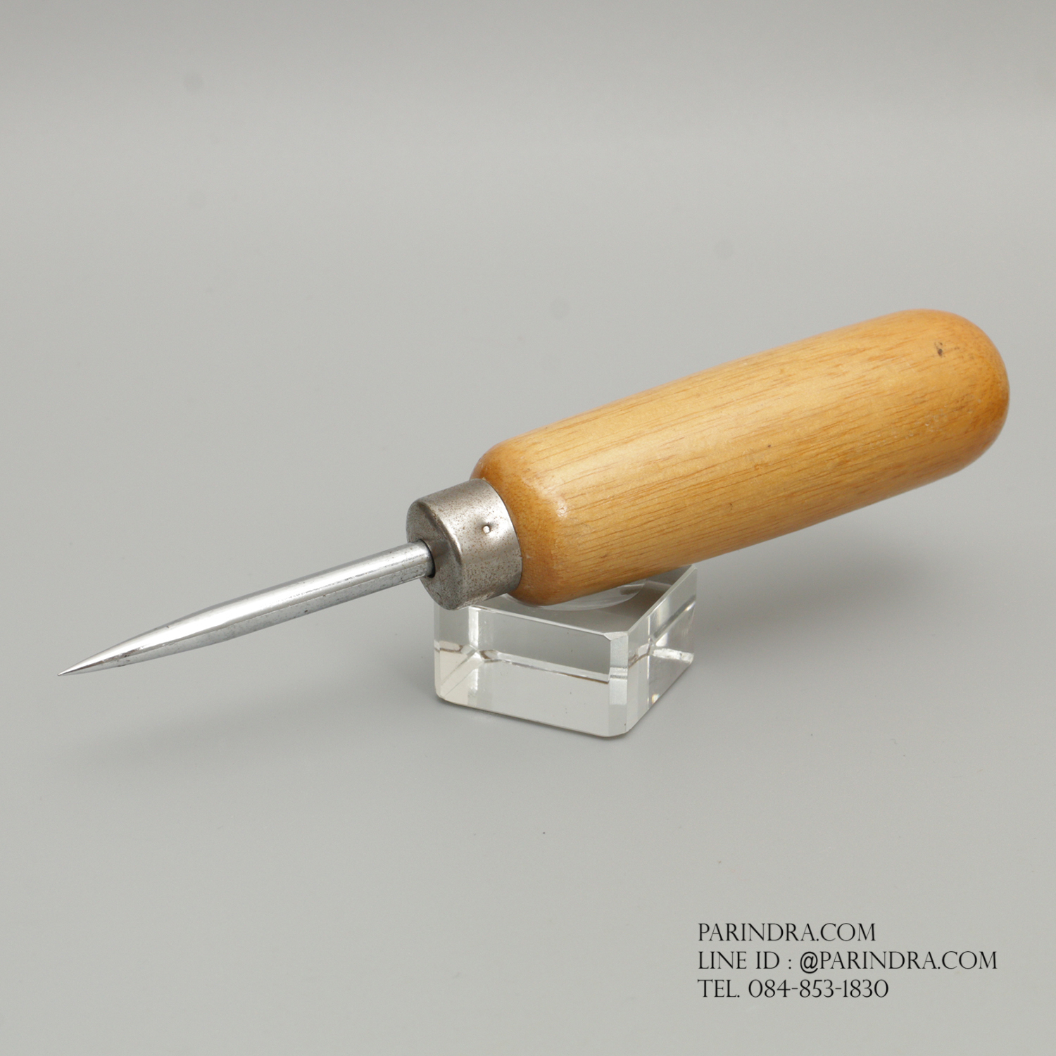 ที่เจาะ แบบมือจับ ด้าม ทำกไม้แท้ ของเก่า