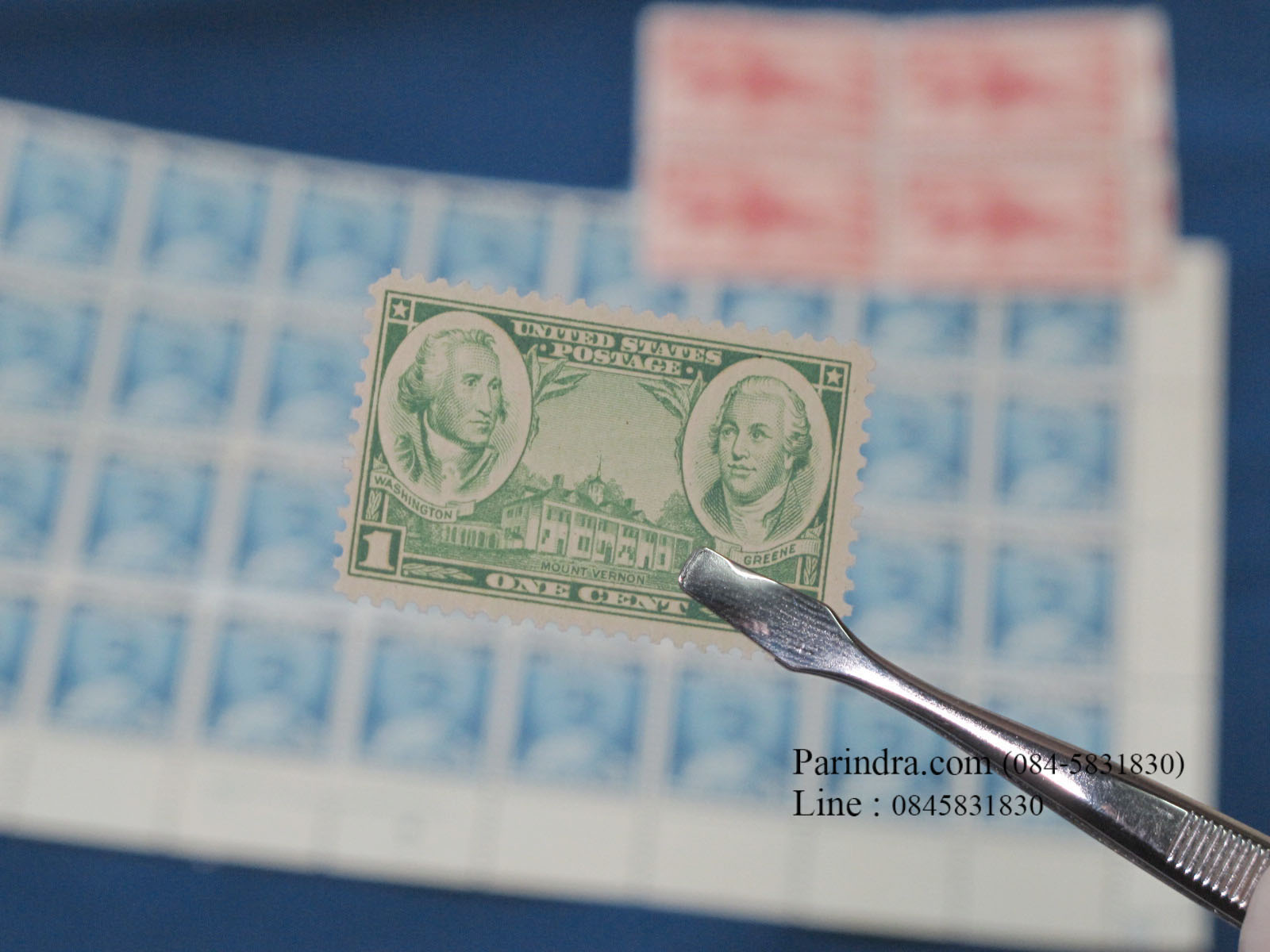 ปากคีบแสตมป์ PRINZ จาก เยอรมัน Germany ใช้หยิบหรือจับแสตมป์ (อย่างดี)