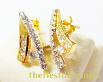 BE821+++ต่างหู A Style +++ต่างหูเพชร cz รูป A สวย เริ่ด เปรี้ยว ไฮโซ ดูดีมากๆๆค่ะ ใส่ได้ทุกโอกาส งานสวยเริ่ดมากๆๆๆ