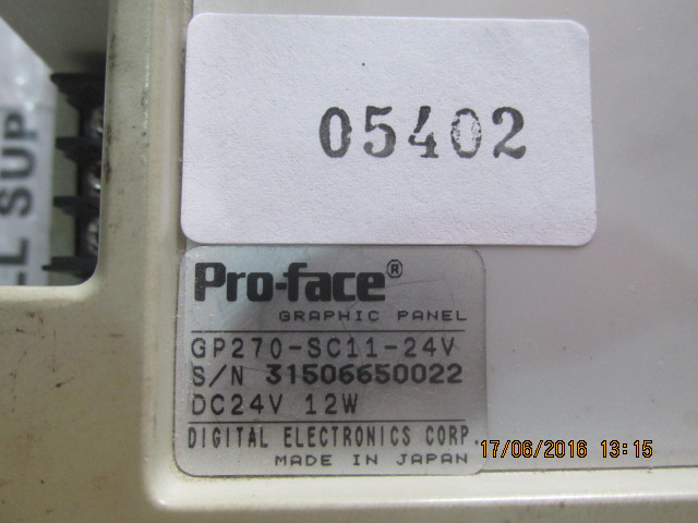 GP270-SC11-24V LCD TOUCH SCREEN “ PROFACE ”