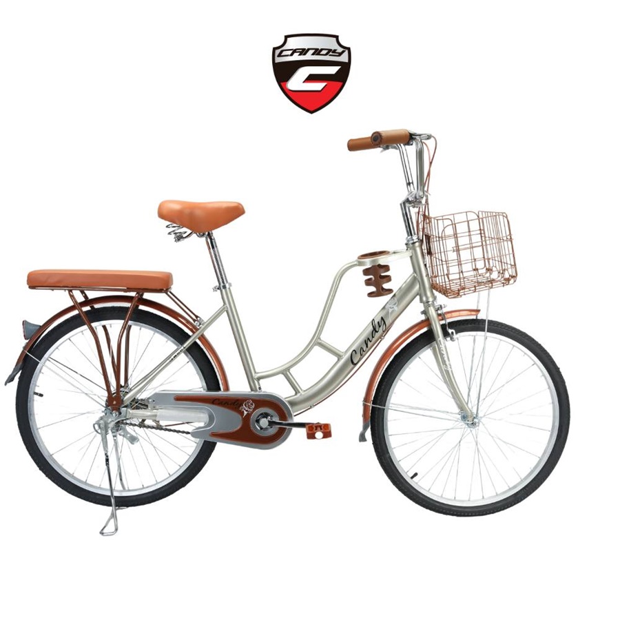 CANDY bicycle model SWEET MODEL2024, 24-inch wheels, HI TEN STEEL frame.