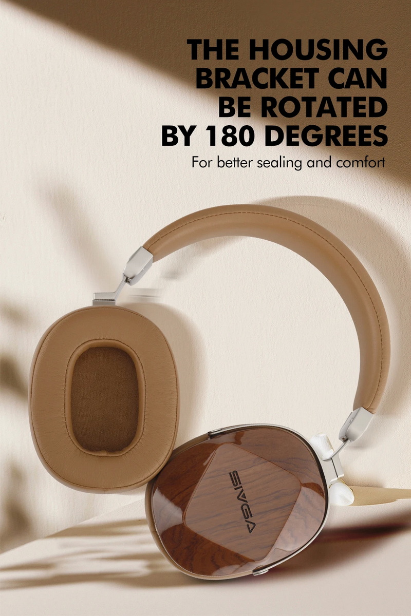 Sivga Oriole หูฟัง Headphone ไดรเวอร์ไดนามิก เสียงเที่ยงตรงสูง ไม้แบบปิดด้านหลัง ประกันศูนย์ไทย