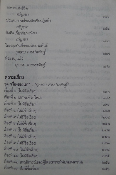 นิพนธสาร 'ศรีบูรพา' 2 เล่มชุด ผลงานของ ศรีบูรพา (กุหลาบ สายประดิษฐ์)