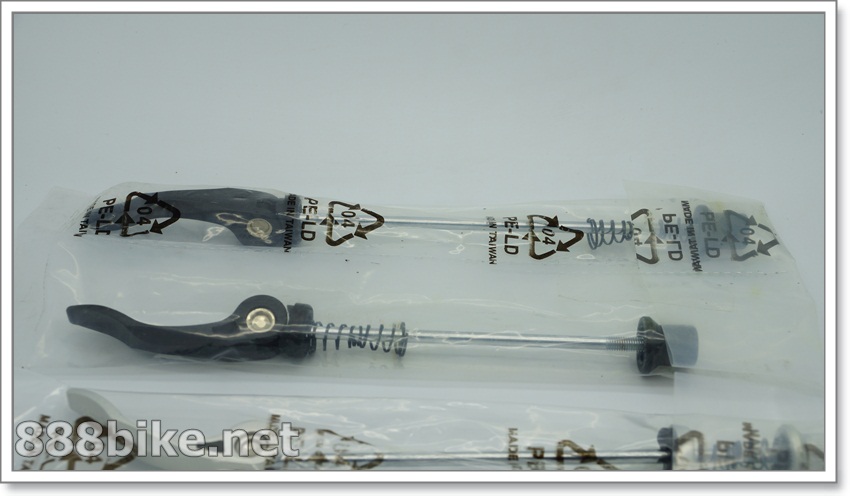 TRANZ-X แกนดุมปลด หน้า หลัง ทรานเอ๊กซ์ รุ่น QR-03, สีดำ หรือ สีเงิน