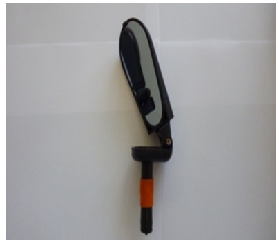กระจกมองข้างพับได้ ทรงรียาว MR-2280S BAR END MIRROR 3D Bicycle Mirror สำหรับรูเล็ก 15-22มม.