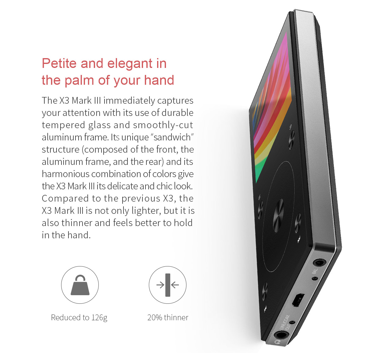 ขาย FiiO X3iii เครื่องเล่นพกพาไฮเอนด์รองรับ Lossless DSD และ Bluetooth 4.1