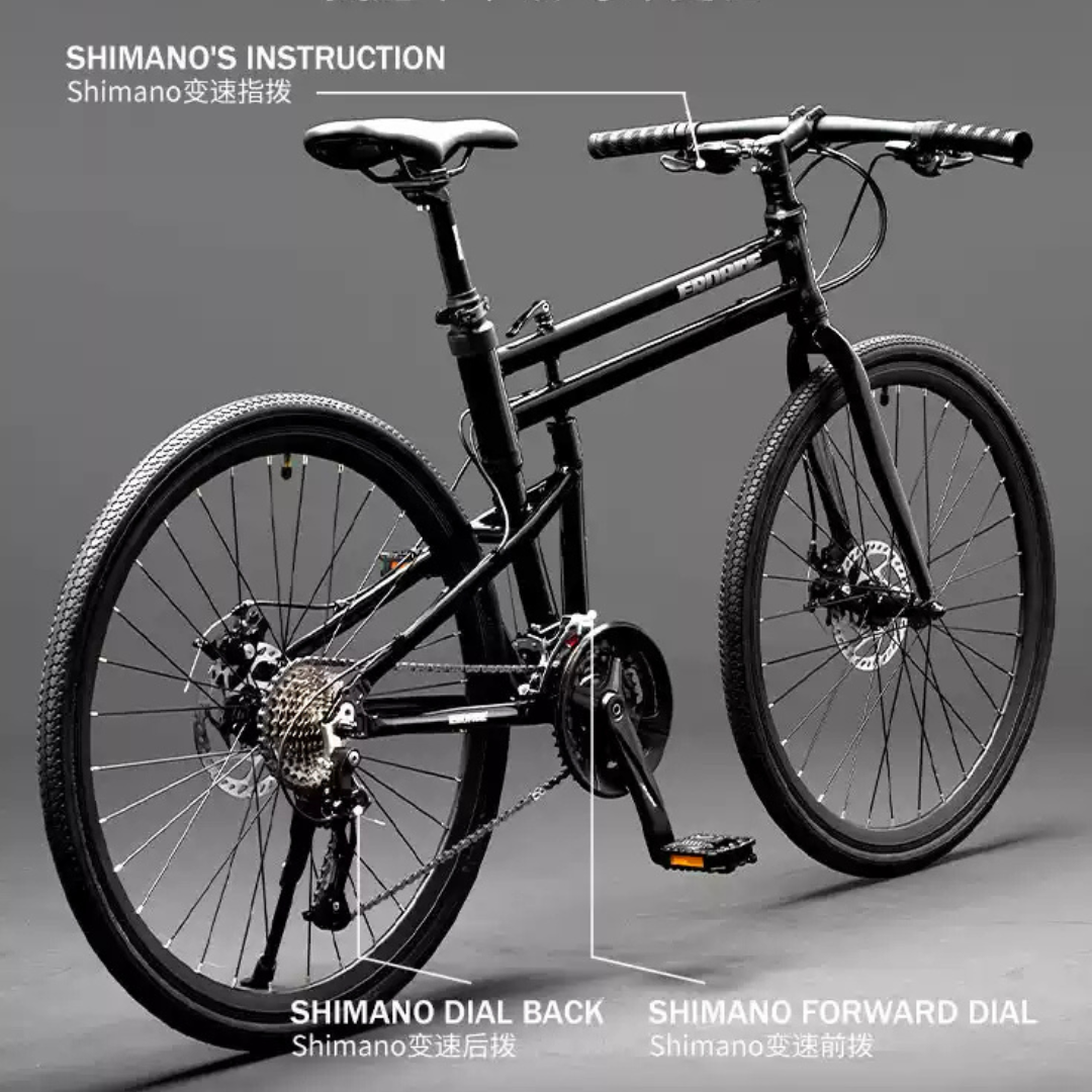 จักรยานพับได้ EROADE X1 MTB FOLDING BIKE รุ่นใหม่ล่าสุด 2024 | น้ำหนักเบาพิเศษ