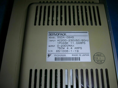 SGDA-08AS SERVOPACK " YASKAWA "
