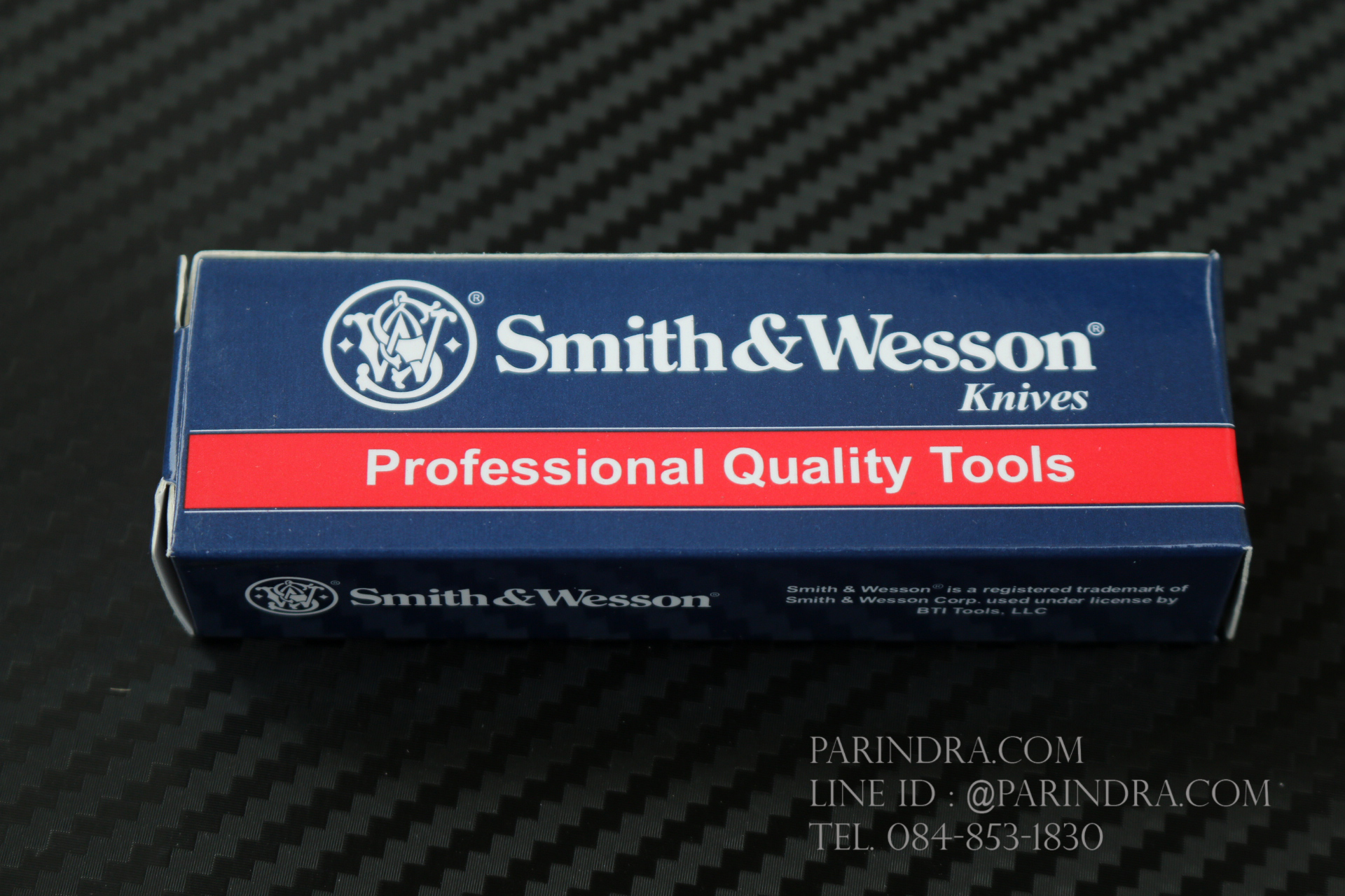 มีดพับขนาดเล็ก Smith & Wesson ด้ามชมพู (OEM)