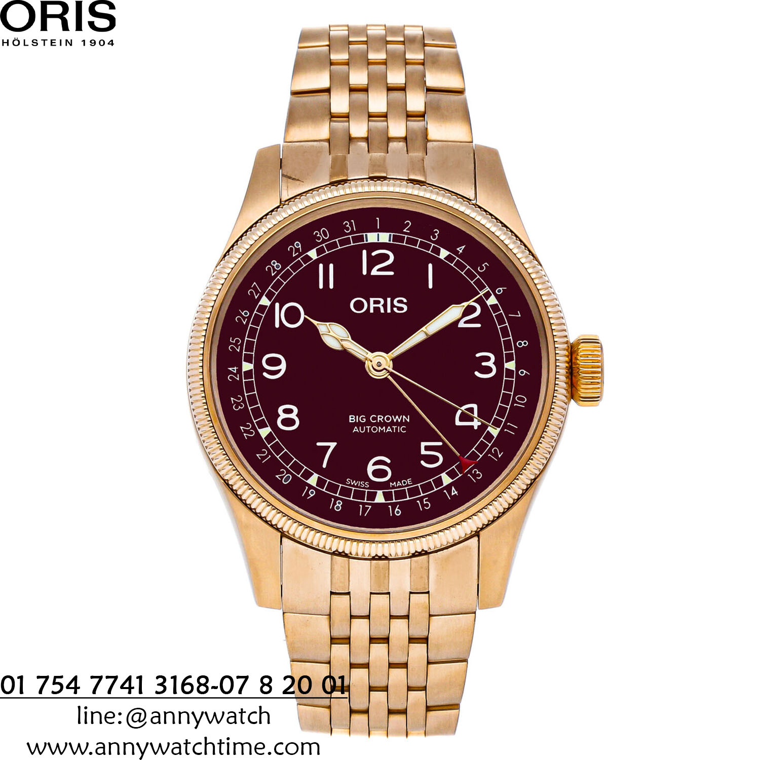 ORIS 01 754 7741 3168-07 8 20 01