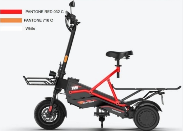 สกูตเตอร์ไฟฟ้า PXID Bestride Pro Electric Scooter New Design 3 Wheel 1000W, batt 48v 23.4Ah มาตรฐานยุโรป (F2)