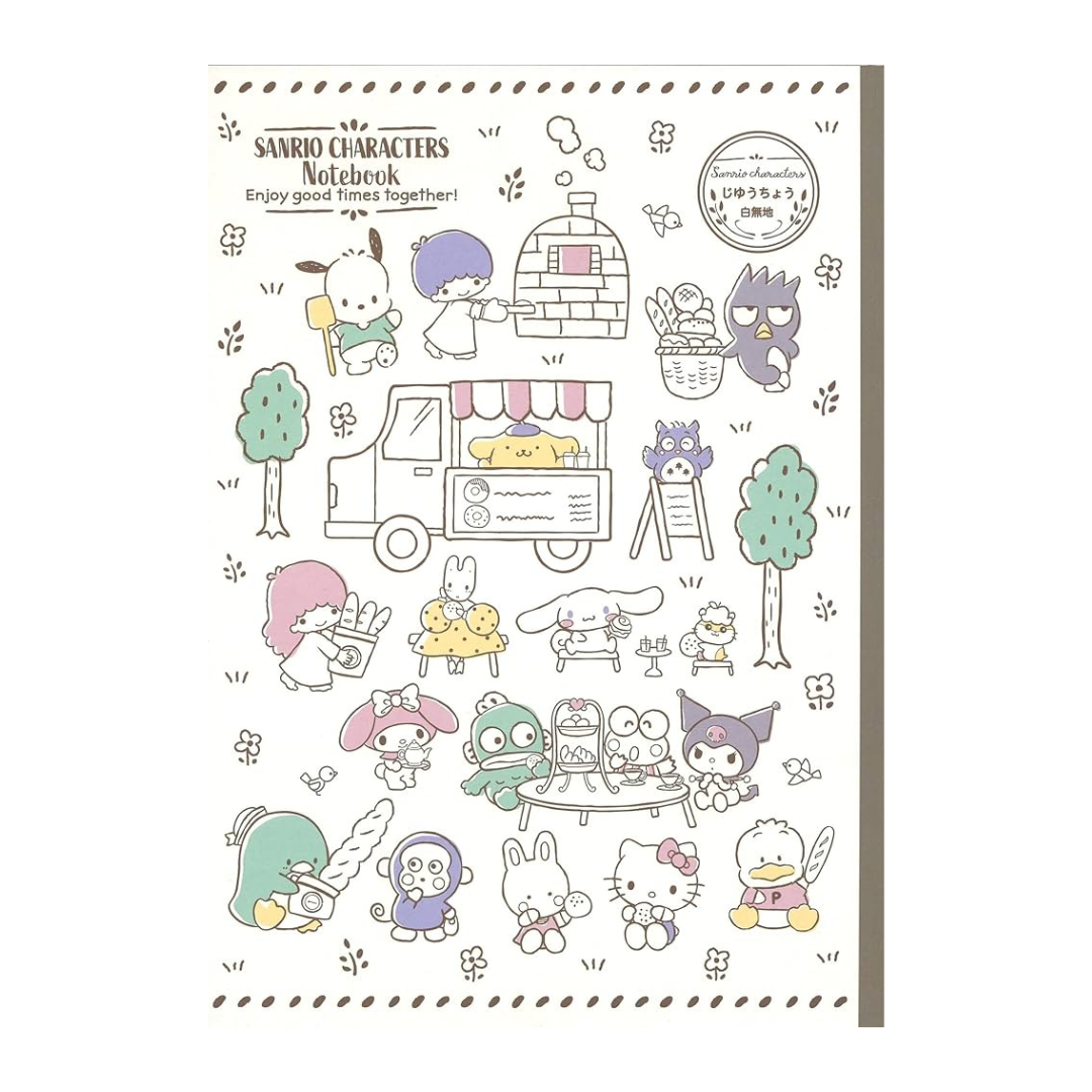 สมุดลายการ์ตูน จากญี่ปุ่น ลายตัวละครโปรดของเด็กๆ Mickey Mouse / Sanrio / Frozen / Pixar / Cinnamoroll / Unicorn / Otter