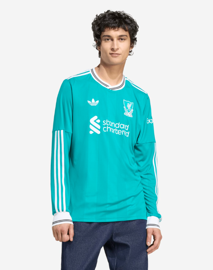 เสื้อแขนยาวลิเวอร์พูล 2025 2026 ชุดที่3 ของแท้