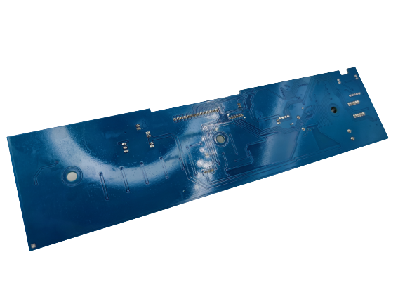 (ยังไม่มีแผนการผลิต พัดลมรุ่นนี้เลิกผลิตแล้ว) บอร์ดพัดลม ไอเย็น Hatari รุ่น AC Turbo1 ส่วน LED แผงน้ำเงิน(แท้) #B2