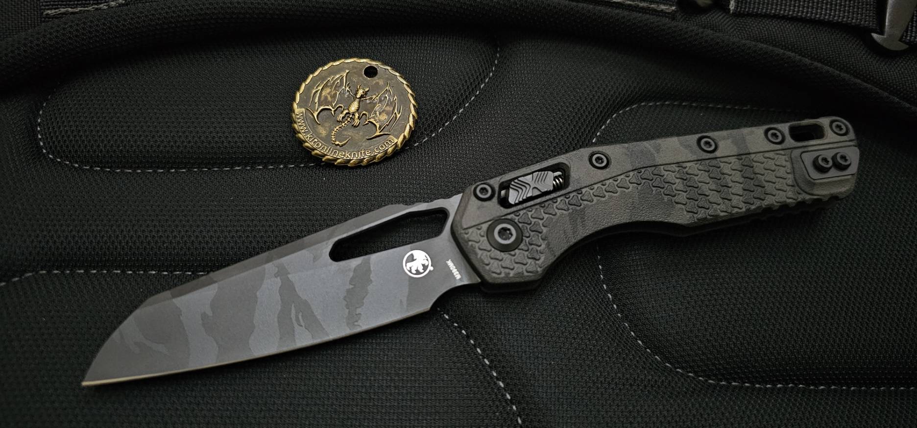 Microtech MSI Ram-Lok Tri Grip Mid Tiger