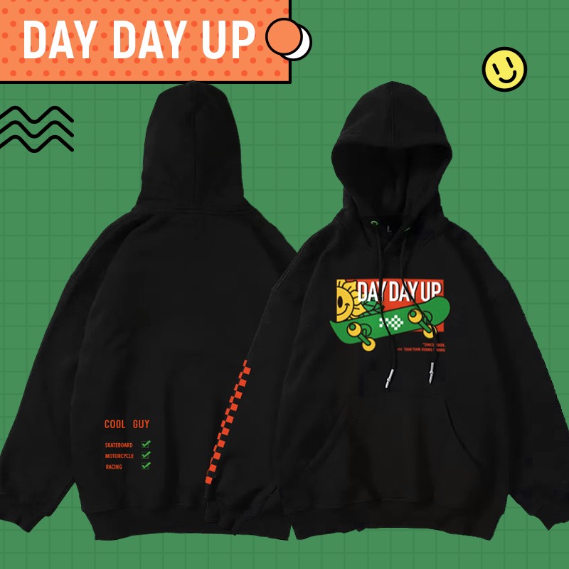 เสื้อฮู้ด COOL GUY หวังอี้ป๋อ จากรายการ Day Day Up