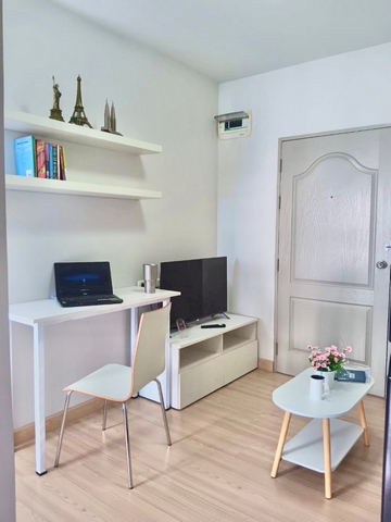 ให้เช่าคอนโด เดอะ คิทท์ ลำลูกกา คลอง 2 ตึก A ห้อง 24 ตรม.เฟอร์ครบ พร้อมอยู่ ใกล้นถไฟฟ้าคูคต