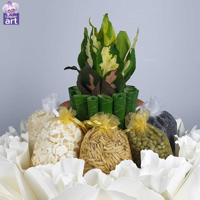 ใบเงิน ใบทอง ใบนาค | ชุดละ 30 ใบ