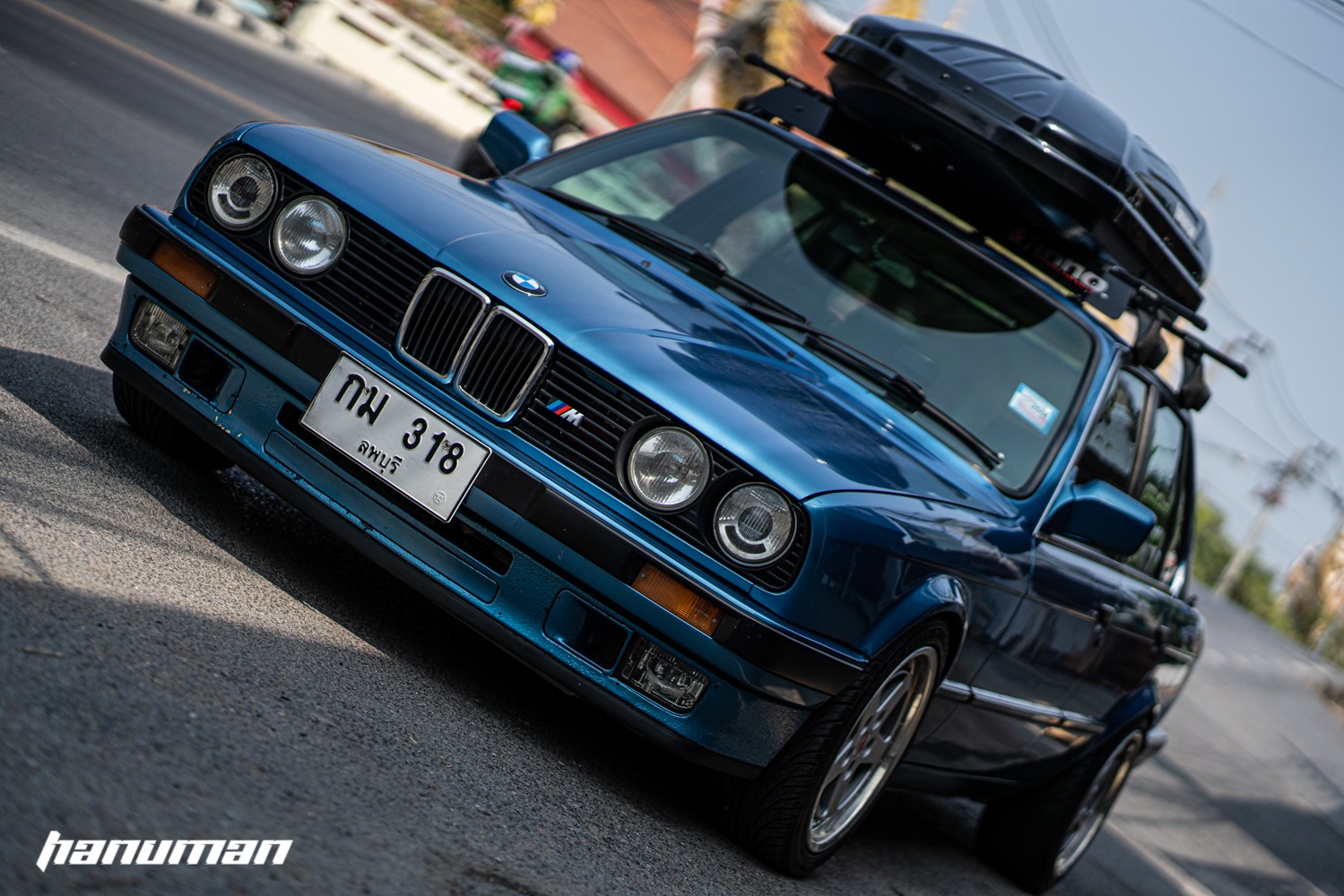 Hanuman Roof Box กล่องอเนกประสงค์วางบนหลังคา (ไม่รวมคานคู่พร้อมขาจับยึด)