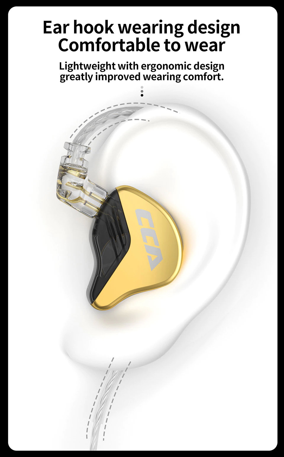 ขาย CCA CRA PLUS หูฟังรุ่นพัฒนาต่อยอดจาก CRA เพิ่มเบส ซาวสเตจ แหลม