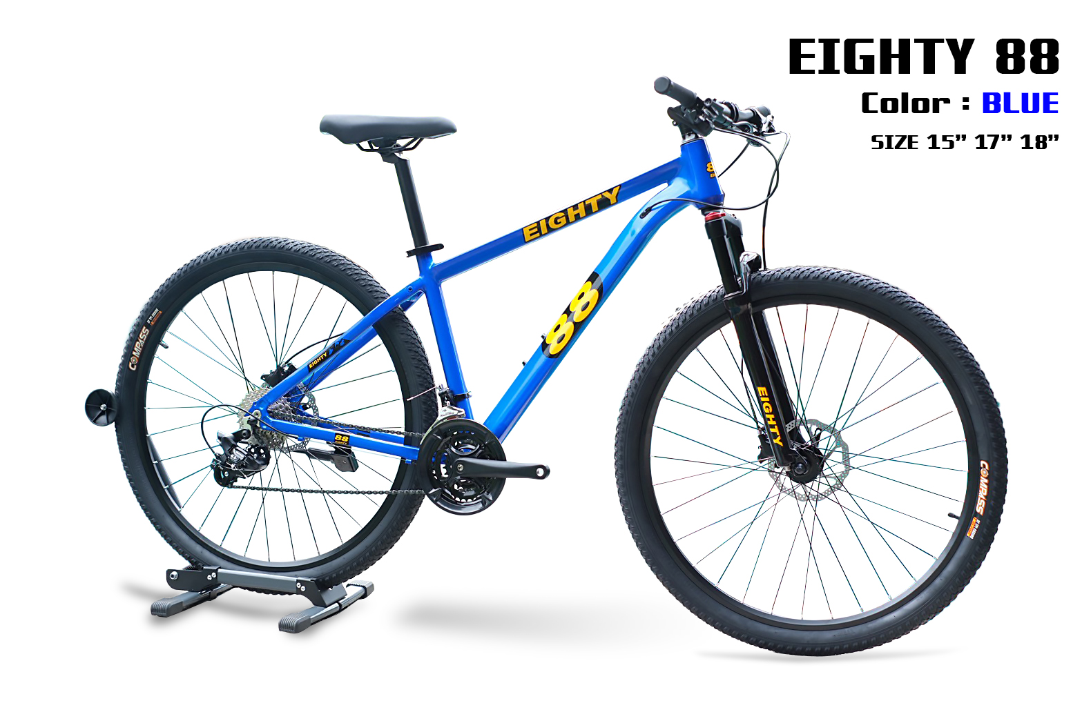 88 GIGHTY 2025 Mountain Bike – 24-Speed | 29" Wheels | Aluminum Frame with 5-Year Warranty!