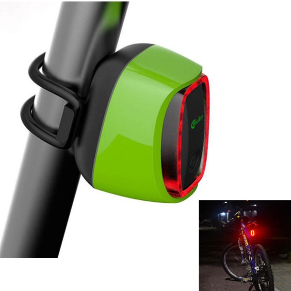 ไฟท้ายจักรยาน X6 Intelligent and rechargeable streamline bike rear,JDB-099 (USB)