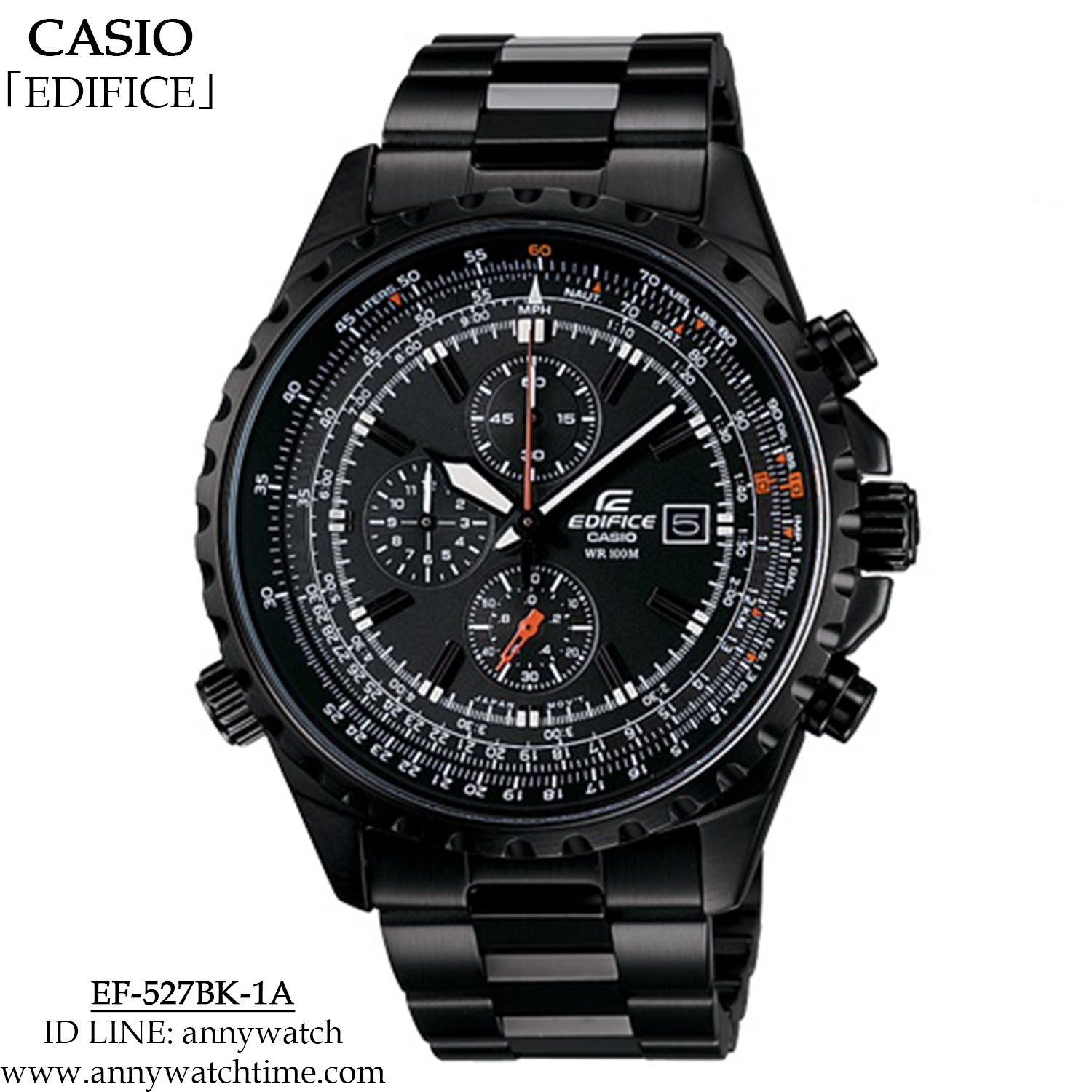 EDIFICE EF-527BK-1A