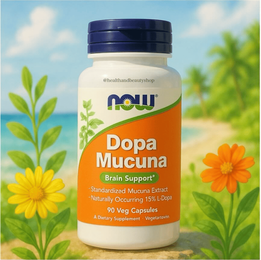 Now Foods Dopa Mucuna 90 Veg Capsules