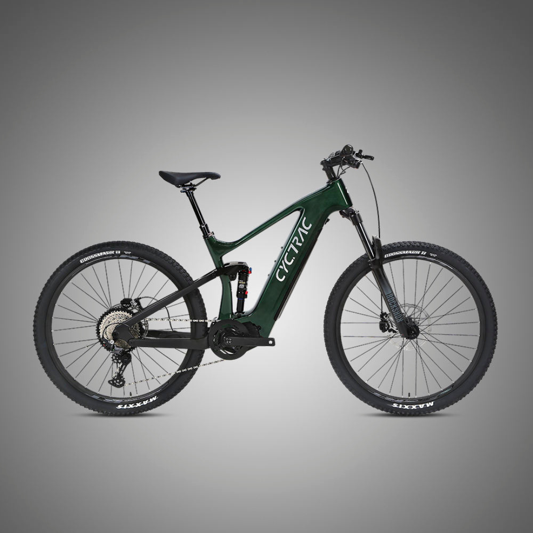 CYCTRAC EM10 Carbon Fiber E-Bike | Bafang M510 | 720Wh Hidden Battery | 12-Speed | 45 km/h