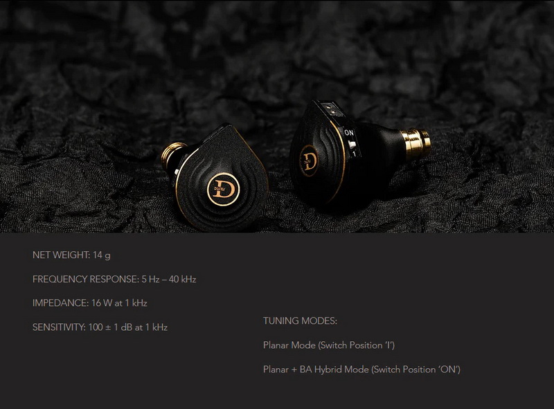 DUNU TALOS หูฟัง 3 ไดรเวอร์ 1PLANAR + 2BA ประกันศูนย์ไทย