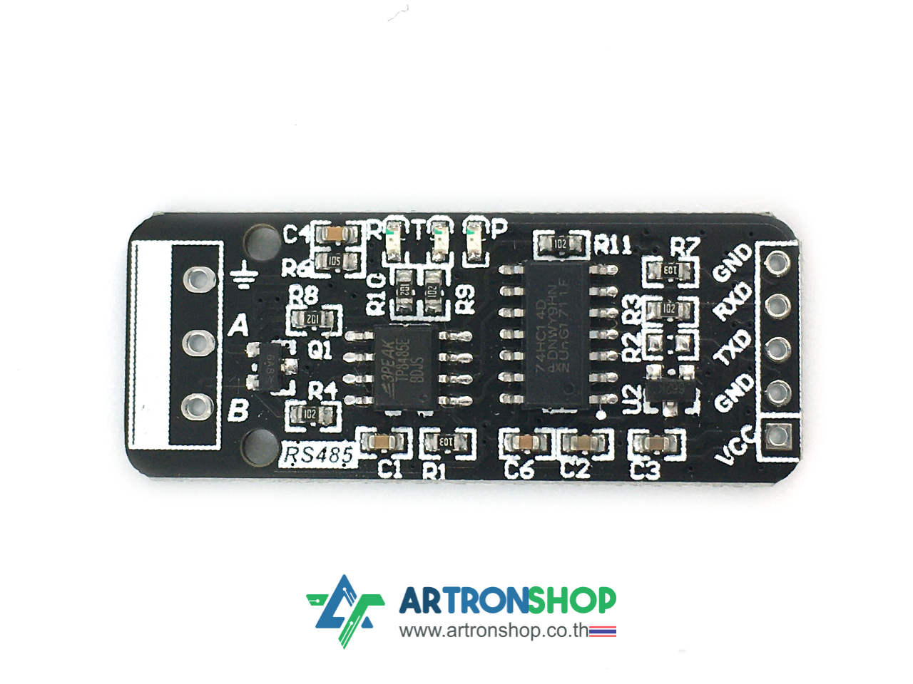 RS485_TTL UART TTL to RS485 with Automatic Direction Control โมดูลแปลง UART เป็น RS485 พร้อมวงจรควบคุมทิศทางอัตโนมัติ