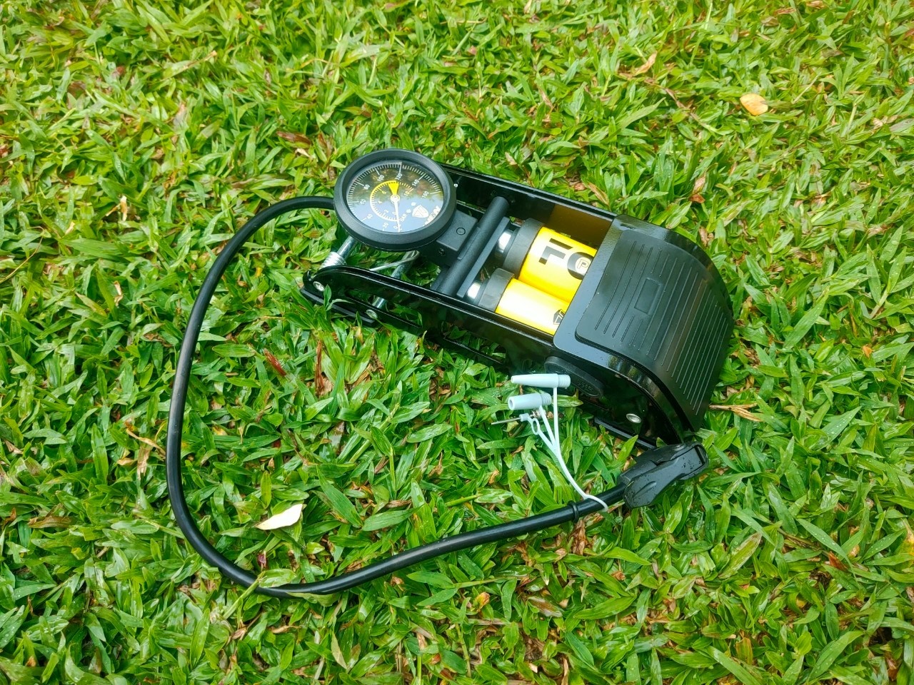 สูบเท้าเหยียบ Winn Foot Pump ปั๊มลมคู่