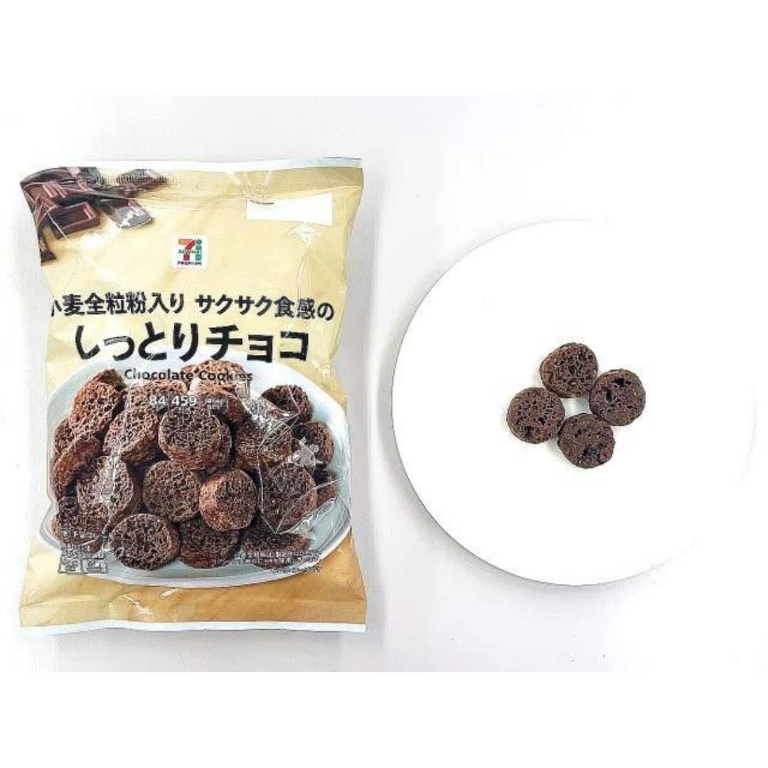 7-Eleven ฟองน้ำคุกกี้ chocolate cookies / strawberry cookies 67 g.