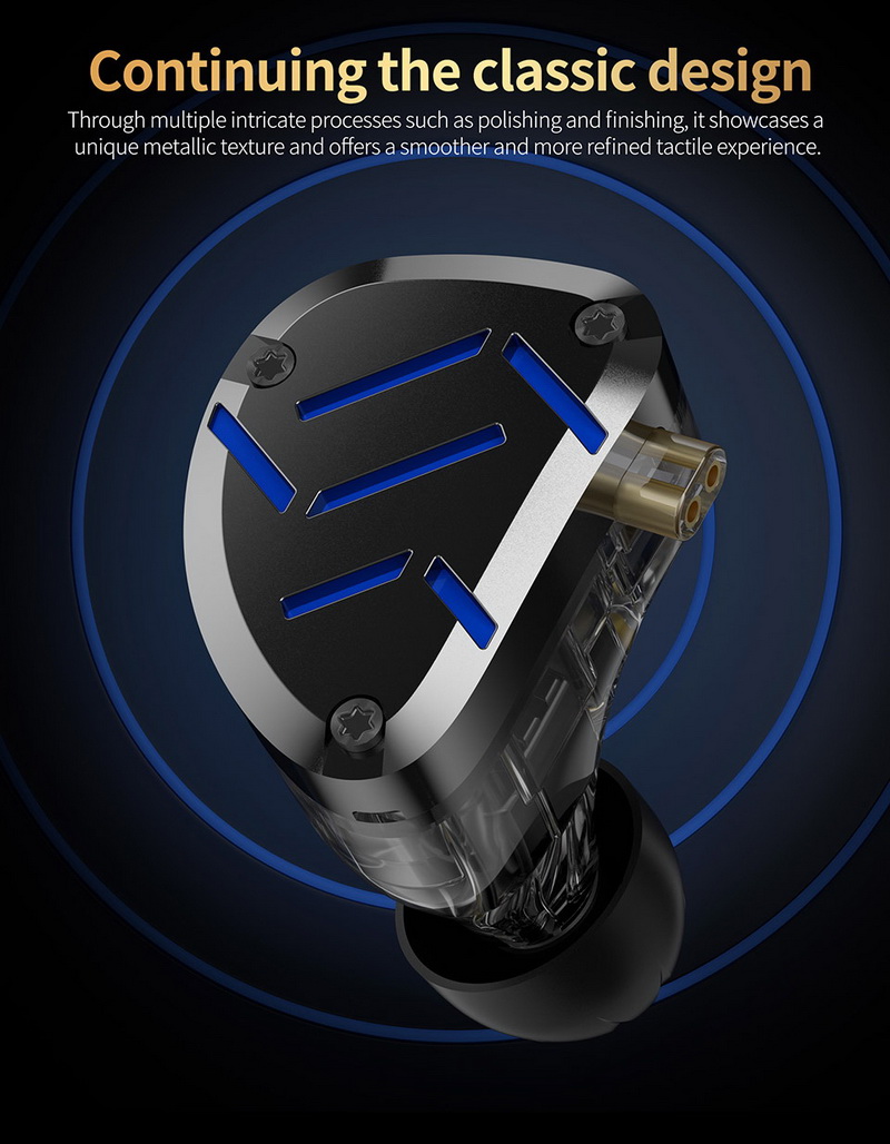 KZ ZAT หูฟัง 9 ไดรเวอร์ 8BA+1DD ปรับฟิลเตอร์เสียงได้ ประกันศูนย์ไทย