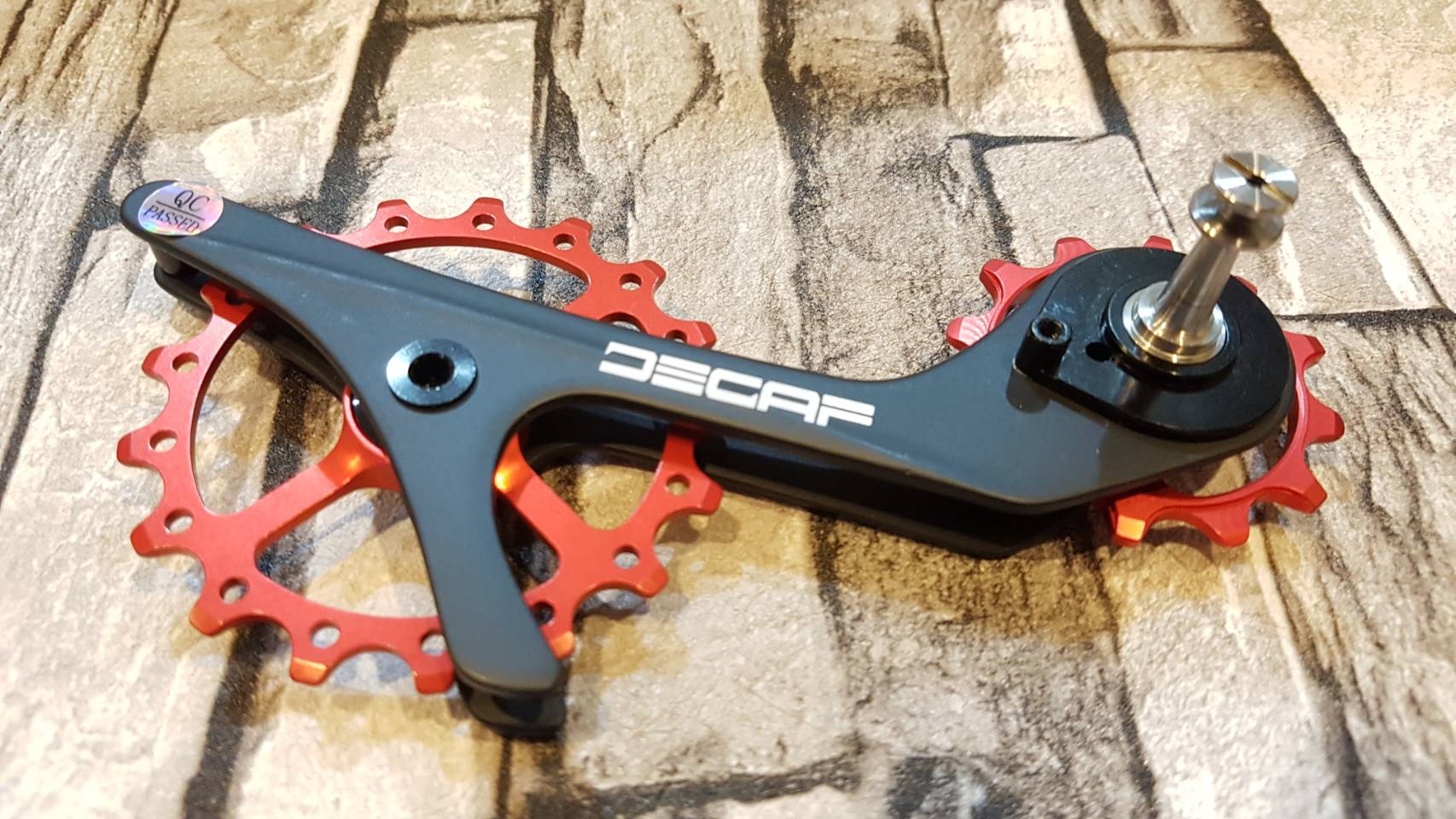 ชุดอัพเกรด ตีนผีแต่ง ลูกรอกตีนผีหลัง DECA 12-17T Carbon Fiber Bicycle Rear Derailleur Pulleys Wheel Ceramic Bearing Bike Jockey Wheel For SHIMANO 9100/9150/R8000/R8050