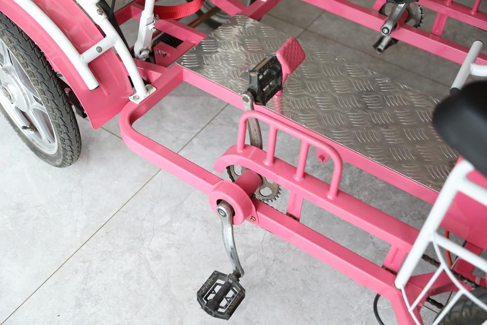 รถจักรยานไฟฟ้า 4 ล้อ FAVORITE FO-EP1 Electric Surry bike | สำหรับครอบครัว พร้อมเบาะเด็ก