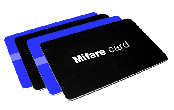 พิมพ์การ์ดมายแฟร์ 13.56 Mhz สกรีนบัตร access พิมพ์แบบลูกค้า