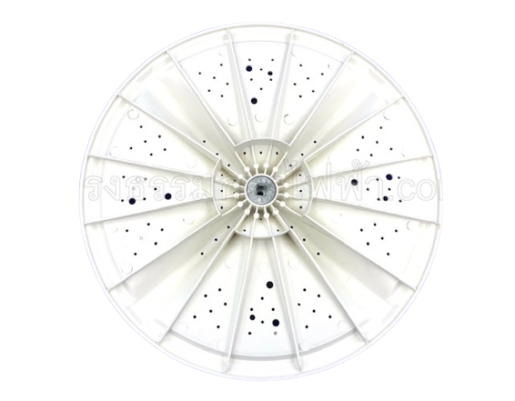 ใบพัดเครื่องซักผ้า ชาร์ป-ไฮเออร์ (34cm.) รูแกนเหลี่ยม