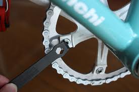 เครื่องมือถอดใบจาน SHIMANO TL-FC21 รุ่นใหม่!!! ปลายอีกด้านสำหรับถอดแหวนฝาปิดขาจาน XT, XTR
