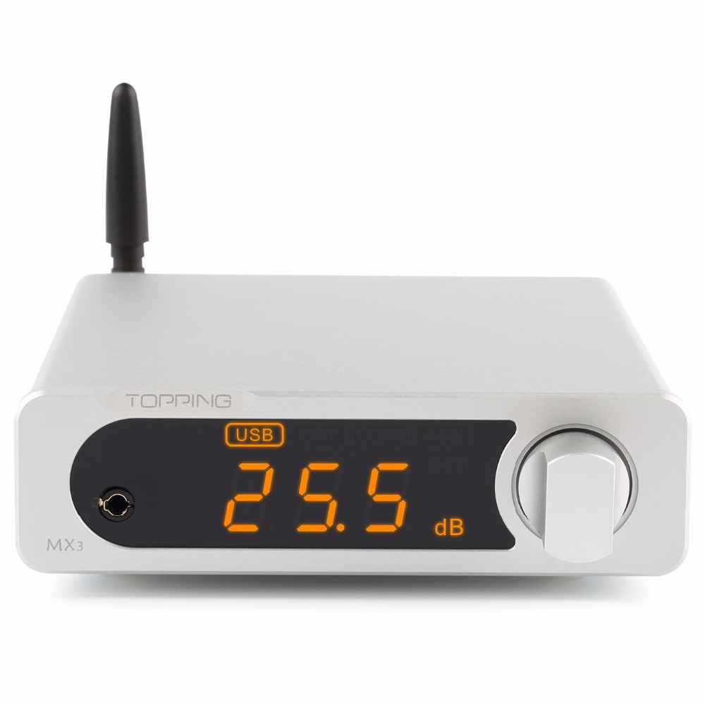 ขาย TOPPING MX3 DAC & Amp ตั้งโต้ะ รองรับ Bluetooth , NFC , Remote control , 24bit192KHz