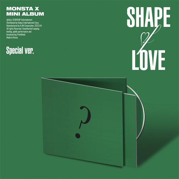 #MONSTA X- SHAPE of LOVE (11TH) Special ver. -ปิดพรี 2022.04.25-