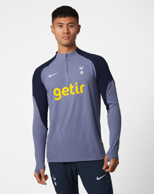 เสื้อเทรนนิ่งทอตนัมฮอตสเปอร์ส Nike Purple Elite Drill Top 2023/24 ของแท้