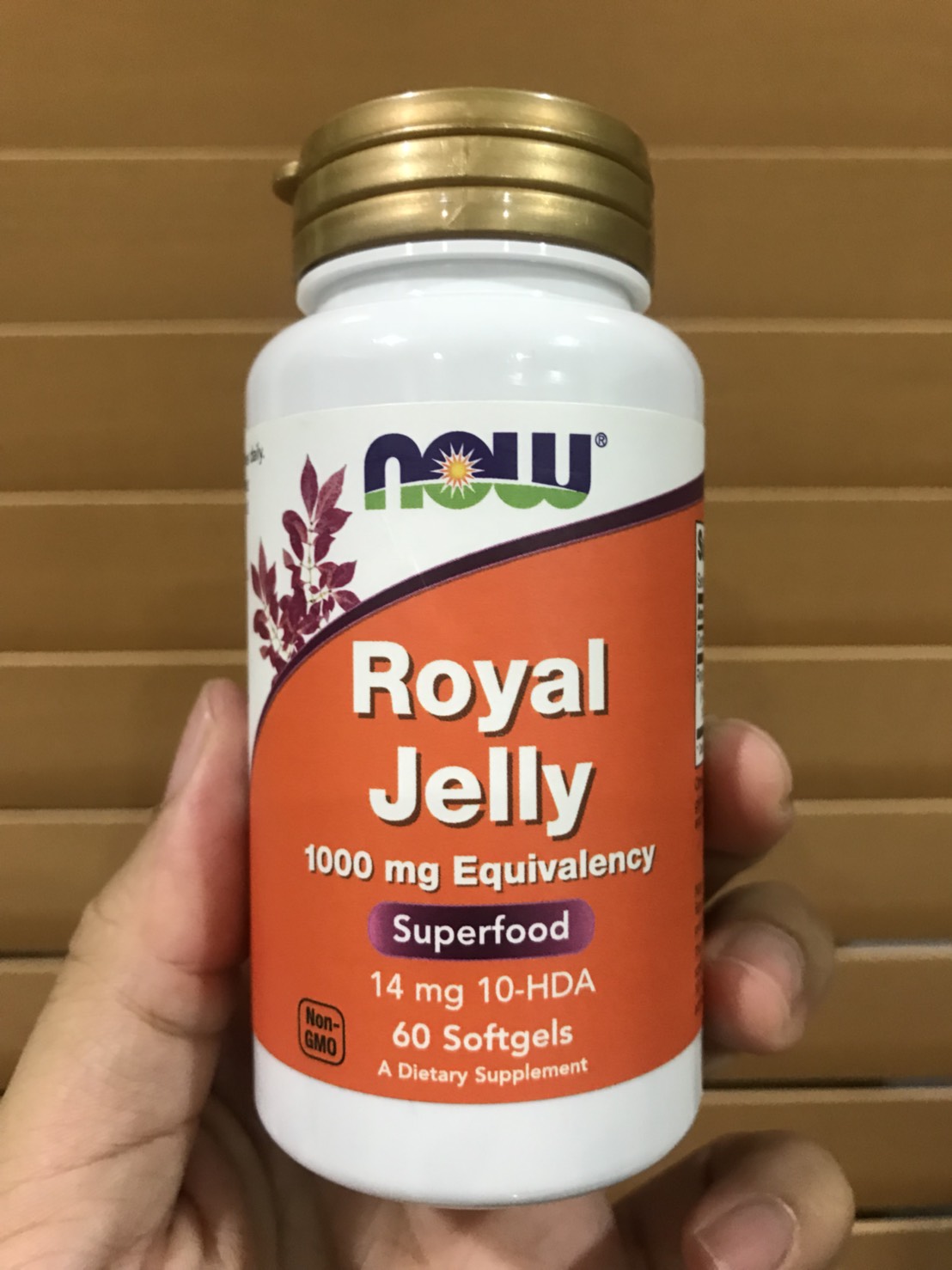 Now Foods, Royal Jelly, 60 Softgels