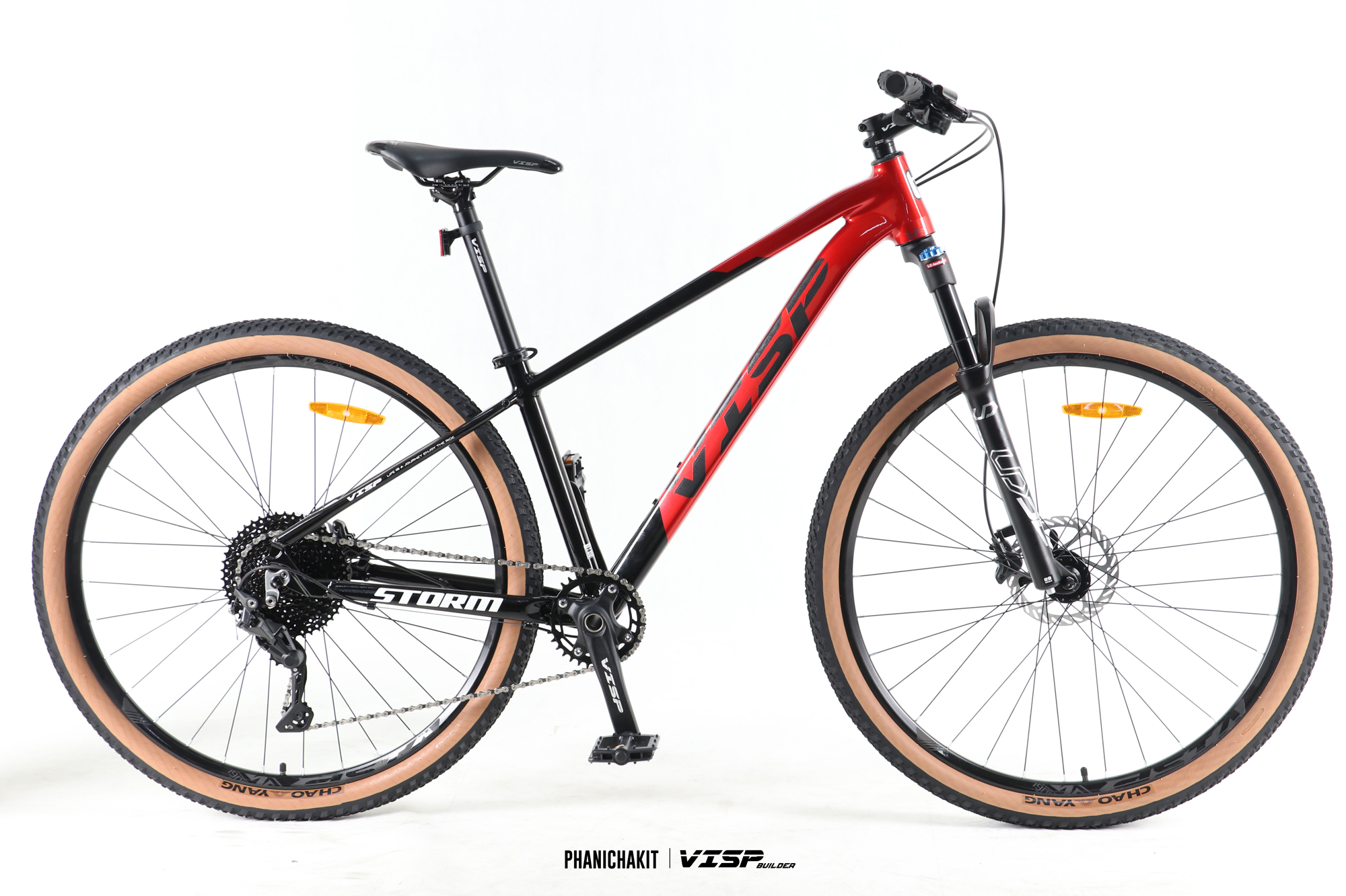 จักรยานเสือภูเขา VISP STORM เฟรมTOP Aluminium ซ่อนสาย ลบรอยเชื่อม เกียร์ Shimano DEORE 10Sp. ล้อ 29 นิ้ว ปี 2022